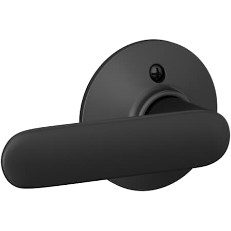 Schlage Davlin Non-Turning One-Sided Dummy Door Lever with Plymouth Trim Matte Black