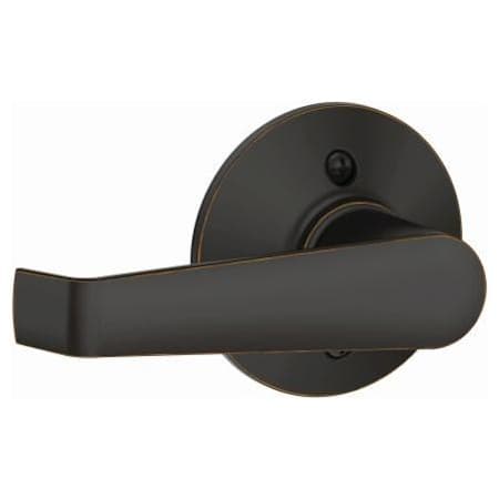 Schlage Elan Non-Turning One-Sided Door Lever Aged Bronze