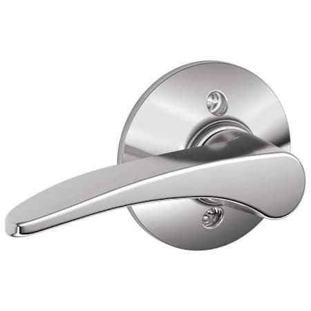 Schlage Manhattan Left Handed Non-Turning One-Sided Dummy Door Lever Bright Chrome