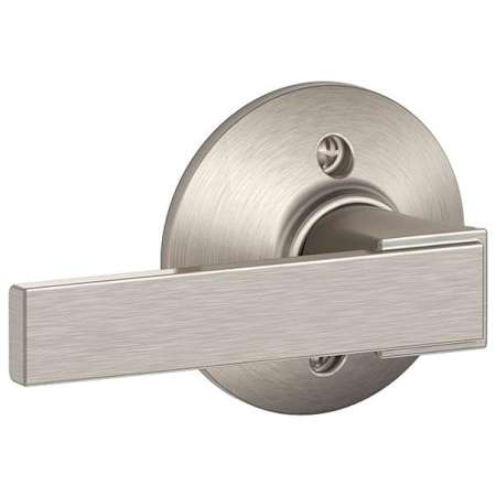 Schlage Northbrook Non-Turning One-Sided Dummy Door Lever Satin Nickel
