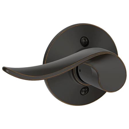 Schlage Sacramento Left Handed Non-Turning One-Sided Dummy Door Lever Aged Bronze