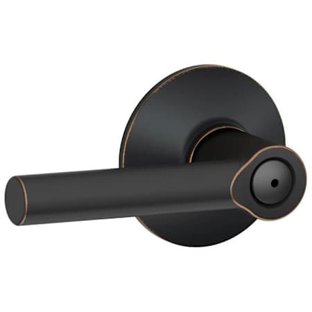 Schlage Broadway Privacy Door Lever Set Aged Bronze