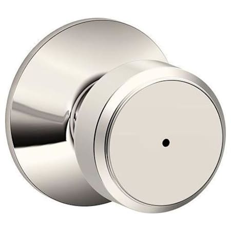 Schlage Bowery Privacy Door Knob Set Polished Nickel