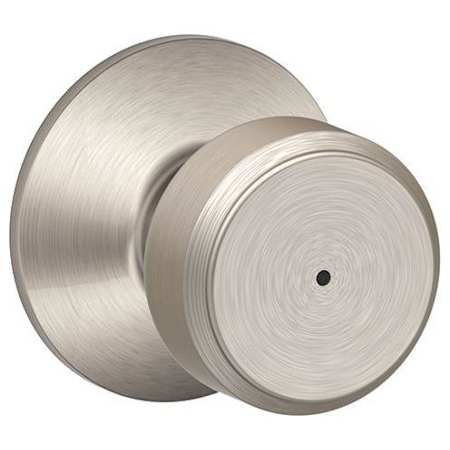 Schlage Bowery Privacy Door Knob Set Satin Nickel