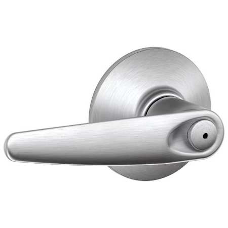 Schlage Jazz Privacy Door Lever Set Satin Chrome