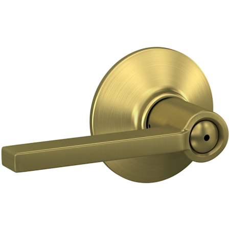 Schlage Latitude Privacy Door Lever Set Satin Brass