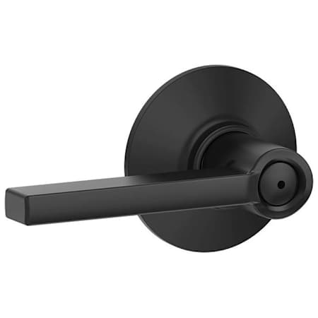 Schlage Latitude Privacy Door Lever Set Matte Black