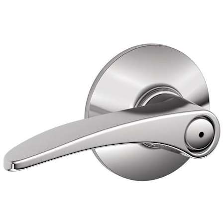 Schlage Manhattan Privacy Door Lever Set Bright Chrome