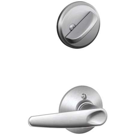 Schlage Jazz Single Cylinder Interior Pack - Exterior Handleset Sold Separately Satin Chrome