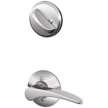 Schlage Manhattan Left Handed Single Cylinder Interior Pack - Exterior Handleset Sold Separately Bright Chrome