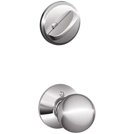 Schlage Orbit Single Cylinder Interior Pack - Exterior Handleset Sold Separately Bright Chrome