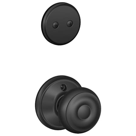 Schlage Georgian One-Sided Dummy Interior Pack - Exterior Handleset Sold Separately Matte Black