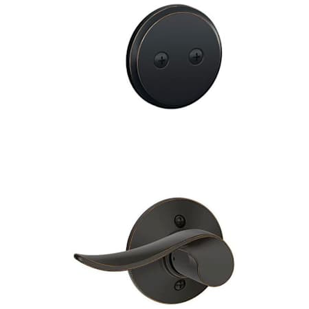 Schlage Sacramento Right Handed One-Sided Dummy Interior Pack - Exterior Handleset Sold Separately Aged Bronze
