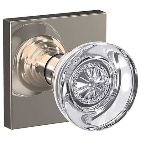Schlage Custom Hobson Passage & Privacy Door Knob Set with Collins Trim Polished Nickel