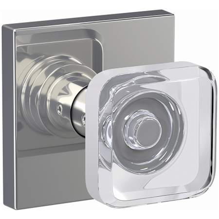 Schlage Custom Kyle Passage or Privacy Door Knob Set with Collins Trim Bright Chrome