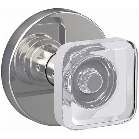 Schlage Custom Kyle Passage or Privacy Door Knob Set with Howe Trim Bright Chrome