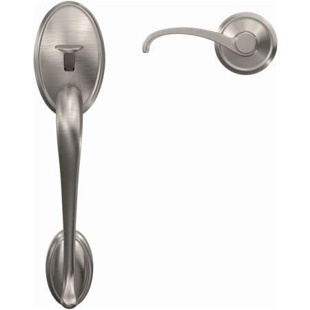 Schlage-FC285-WKF-WIT-ALD-Satin Nickel Head On View