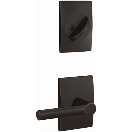 Schlage-FC59-BRW-CEN-Aged Bronze Angled Left View