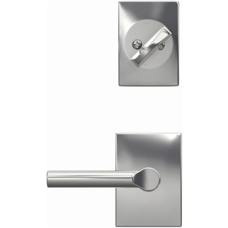 Schlage-FC59-BRW-CEN-Bright Chrome Head On View