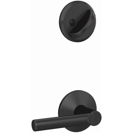Schlage-FC59-BRW-KIN-Matte Black Angled Left View