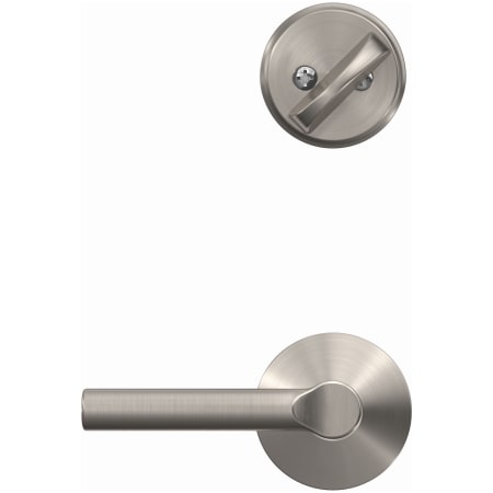 Schlage-FC59-BRW-KIN-Satin Nickel Head On View