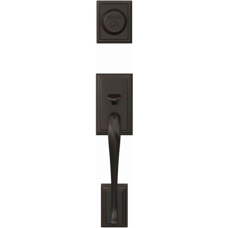 Schlage-FC92-ADD-Aged Bronze Head On View