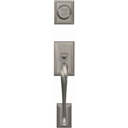 Schlage-FC92-ADD-Satin Nickel Head On View
