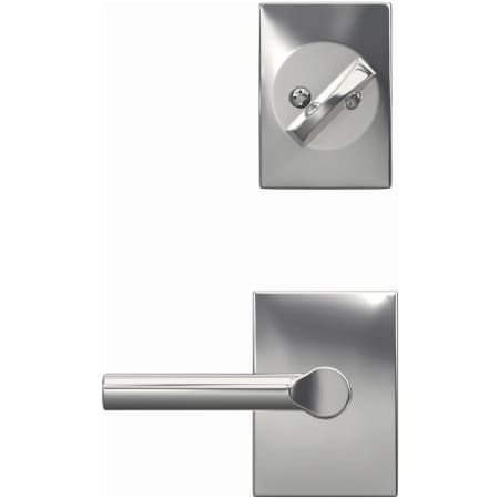 Schlage-FC94-BRW-CEN-Bright Chrome Head On View