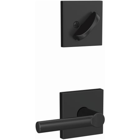 Schlage-FC94-BRW-COL-Matte Black Angled Left View