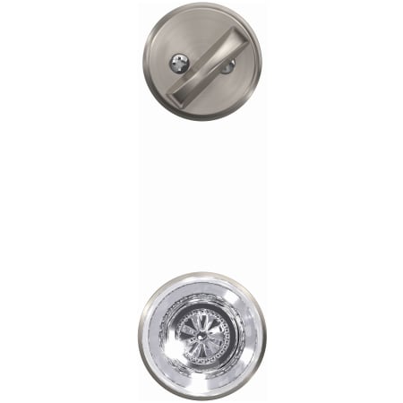 Schlage-FC94-HOB-KIN-Satin Nickel Head On View