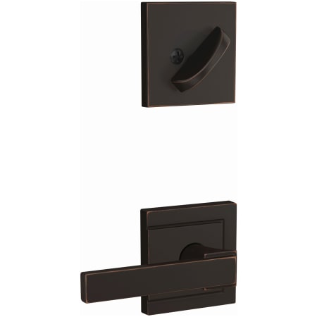 Schlage-FC94-NBK-ULD-Aged Bronze Angled Left View