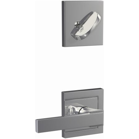 Schlage-FC94-NBK-ULD-Bright Chrome Angled Left View