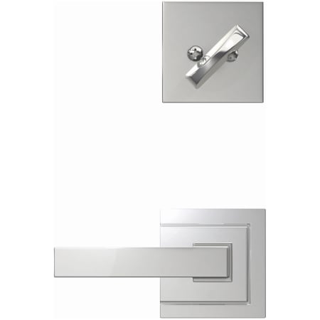 Schlage-FC94-NBK-ULD-Bright Chrome Head On View