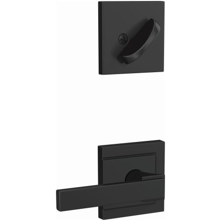 Schlage-FC94-NBK-ULD-Matte Black Angled Left View