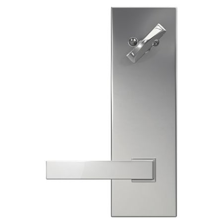 Schlage-FCT59-NBK-CEN-Bright Chrome Head On View