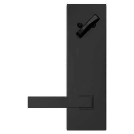 Schlage-FCT59-NBK-CEN-Matte Black Head On View