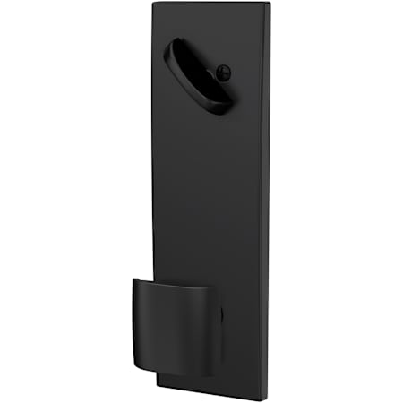 Schlage Custom Ganton Single Cylinder Full Plate Interior Pack with Century Trim Matte Black