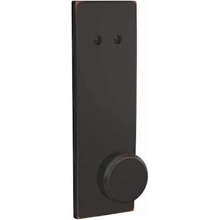 Schlage Custom Bowery One-Sided 3/4 Trim Dummy Interior Pack with Century Trim - Exterior Handleset Sold Separately Aged Bronze