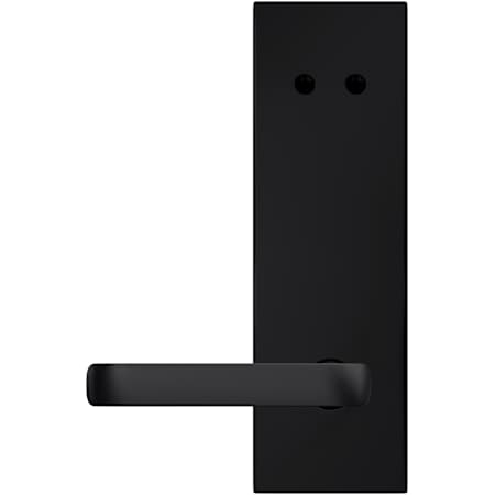 Schlage Custom Clybourn One-Sided Dummy Interior Pack with Century Trim - Exterior Handleset Sold Separately Matte Black