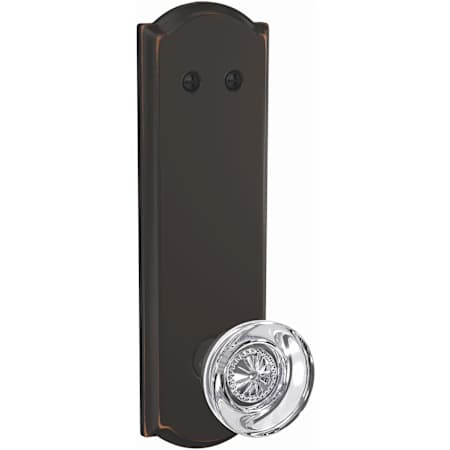 Schlage Custom Hobson One-Sided 3/4 Trim Dummy Interior Pack with Camelot Trim - Exterior Handleset Sold Separately Aged Bronze