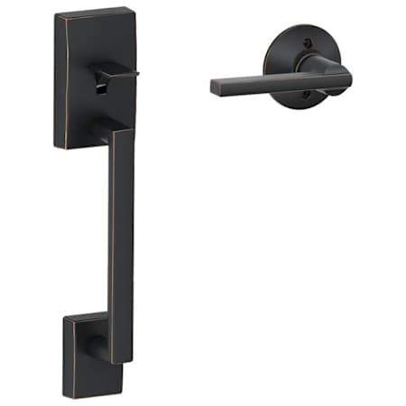 Schlage Century Lower Handle Set for Schlage Deadbolts with Latitude Interior Lever Aged Bronze