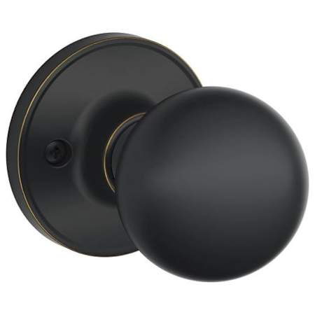 Schlage Corona Non-Turning One-Sided Dummy Knob from the J-Series (Formerly Dexter) Aged Bronze