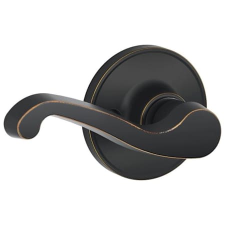 Schlage LaSalle Non-Turning One-Sided Dummy Left Handed Lever from the J-Series (Formerly Dexter) Aged Bronze