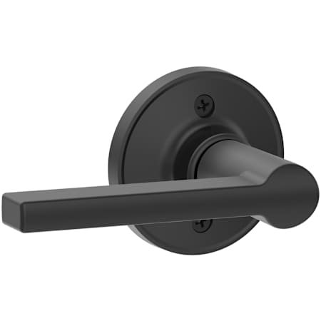 Schlage Solstice Non-Turning One-Sided Dummy Door Lever from the J-Series Matte Black