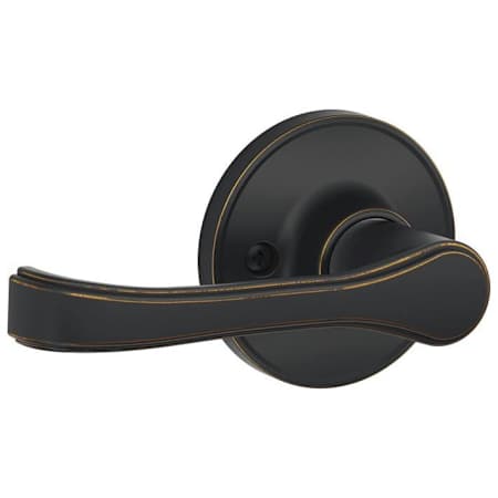 Schlage Torino Non-Turning One-Sided Dummy Lever from the J-Series (Formerly Dexter) Aged Bronze