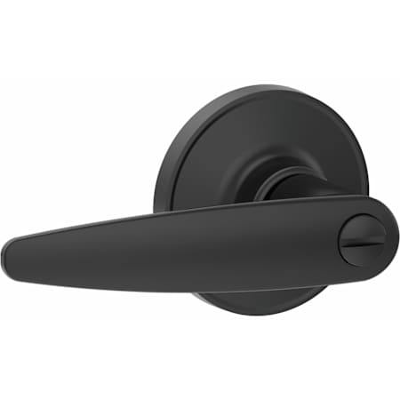 Schlage Dover Privacy Door Lever Set from the J-Series Matte Black