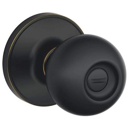 Schlage Corona Privacy Door Knob Set (Formerly Dexter) Aged Bronze