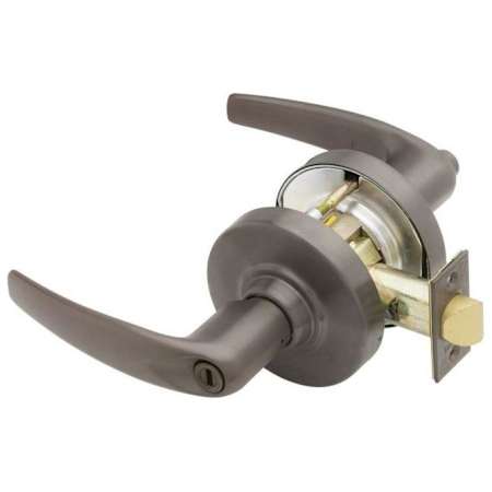 Schlage Athens Heavy Duty Privacy Door Lever Set Oil Rubbed Bronze