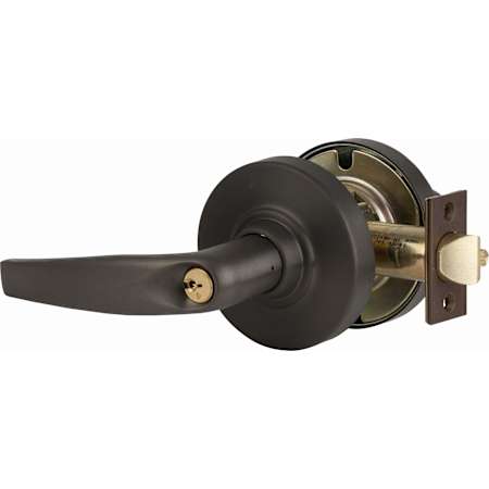 Schlage Athens Commercial ANSI Grade 1 Entrance Door Lever Set for Secured Entrances Oil Rubbed Bronze