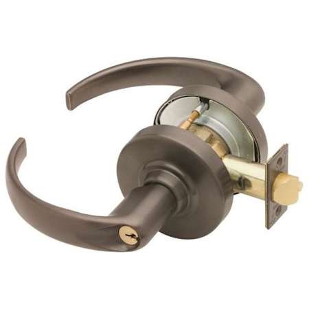 Schlage Sparta Heavy Duty Vestibule with Vandlgard Door Lever Set Oil Rubbed Bronze